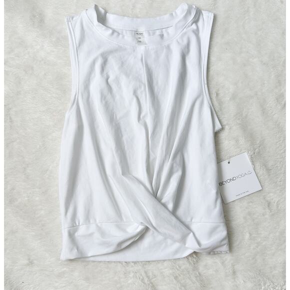 Beyond Yoga Twist Knot Tank Top - Size XS - NWT - Picture 1 of 5